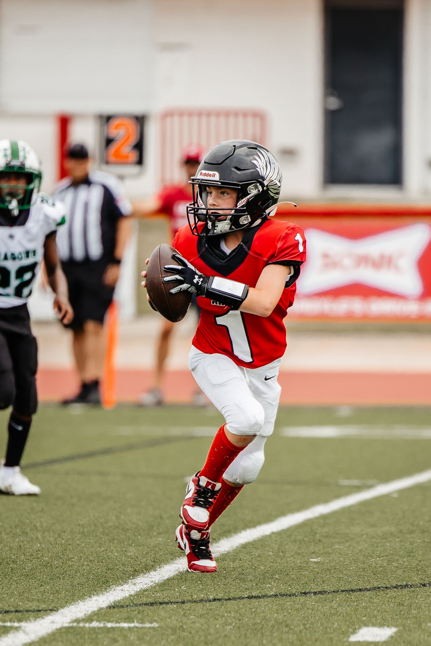 Game day action photography session